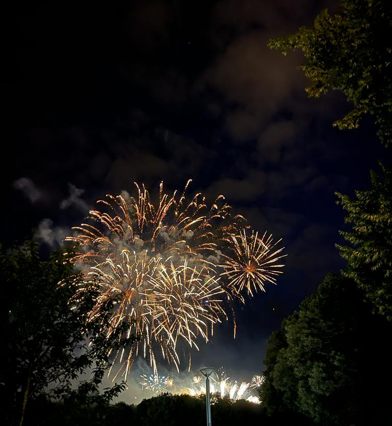 Fuochi d’artificio al Parco Léo Lagrange - Blog Esprit de France
